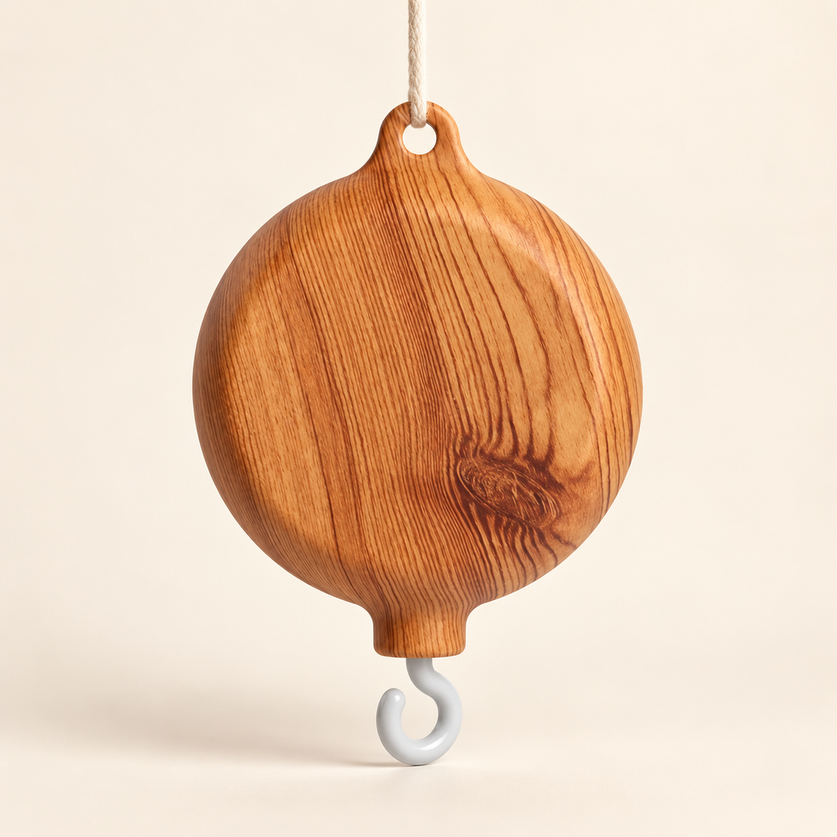 Wooden Mobile Music Box