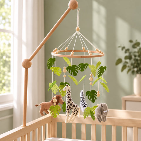 Safari mobile in a nursery